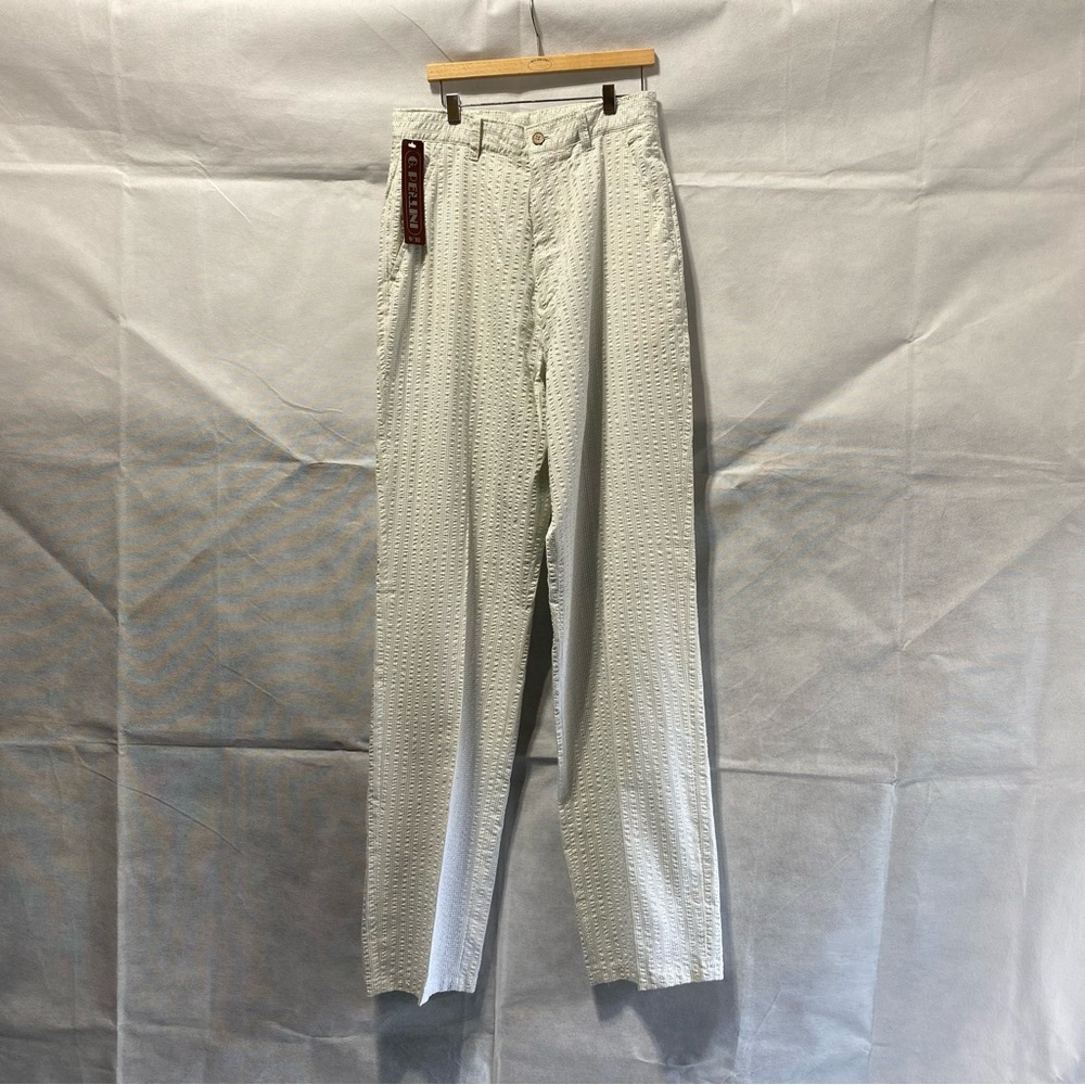 G. Pellini Women's Cream Jeans, Size 9/10